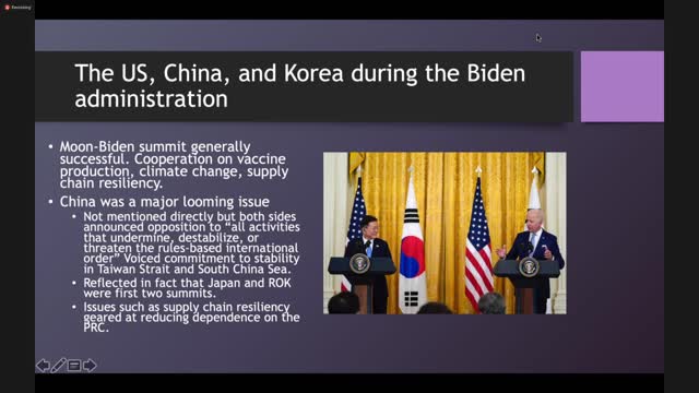 US-KOREA RELATIONS UNDER THE BIDEN ADMINISTRATION