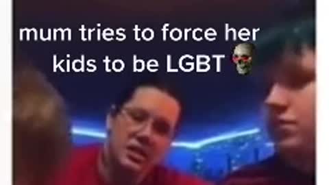 MOM FORCES KID IN LIVE TO SAY HE IS IN LGBT