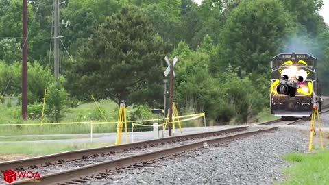 Experiment_ Train vs Cars Toy _ Satisfying Experiment - Woa Doodles