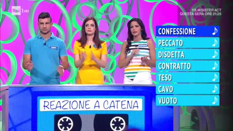 RAIUNO - Reazione A Catena-La Catena Musicale (02/07/2017)