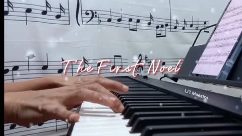 The First Noel - Piano cover by Li'l Maestra