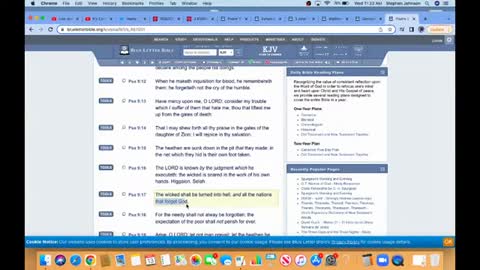 THE WICKED SHALL BE TURNED INTO HELL, AND ALL NATIONS THAT FORGET YAHAWAH
