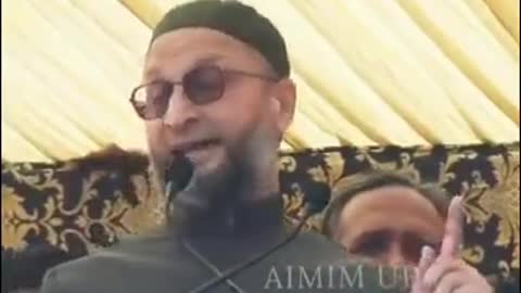 Owaisi ki dhamki