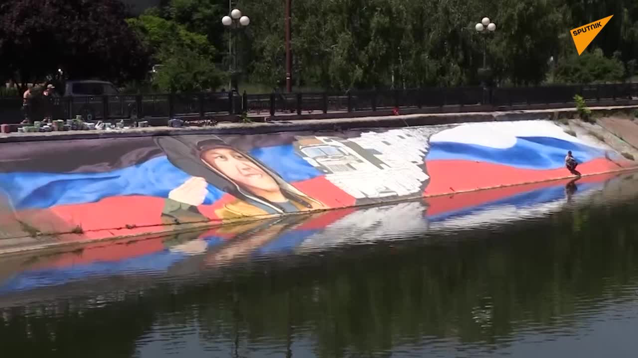 Simpatični mali Rus dobio mural: Zahvalnost Donjecka „najvećem“ navijaču