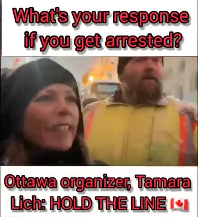 Tamara's last Advice to people fighting against the Horrendous (extremely unpleasant, horrifying, or terrible.) Tyranny of Canada