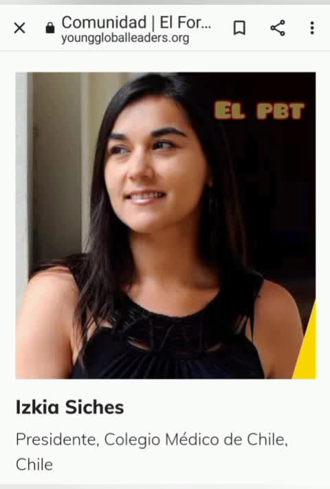 LAS MIERDAS CHILENAS DEL GRUPO DE LOS "JOVENES LIDERES GLOBALISTAS"