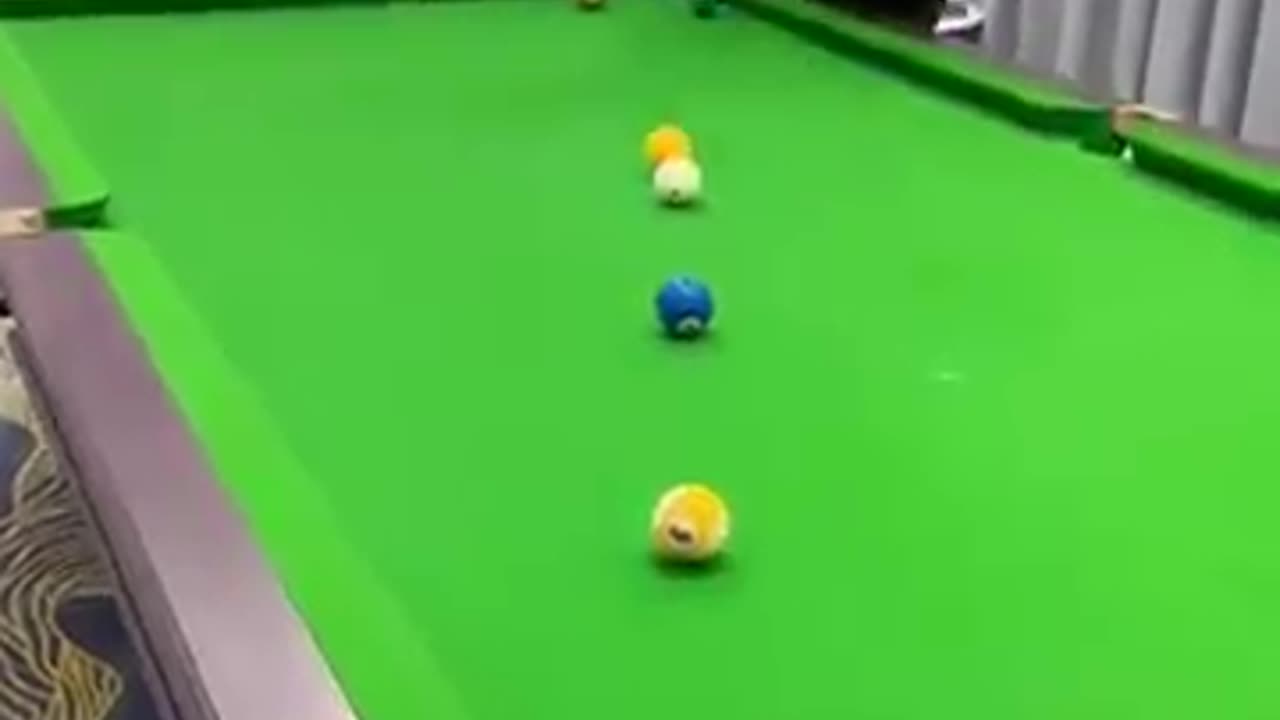 Funny video billiards.