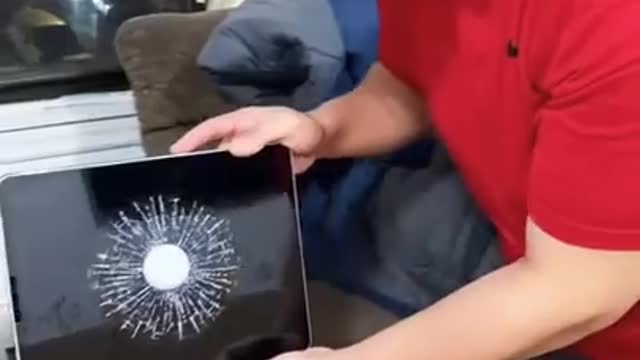 iPad broken prank