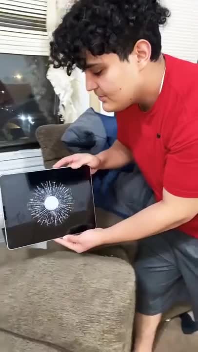 iPad broken prank