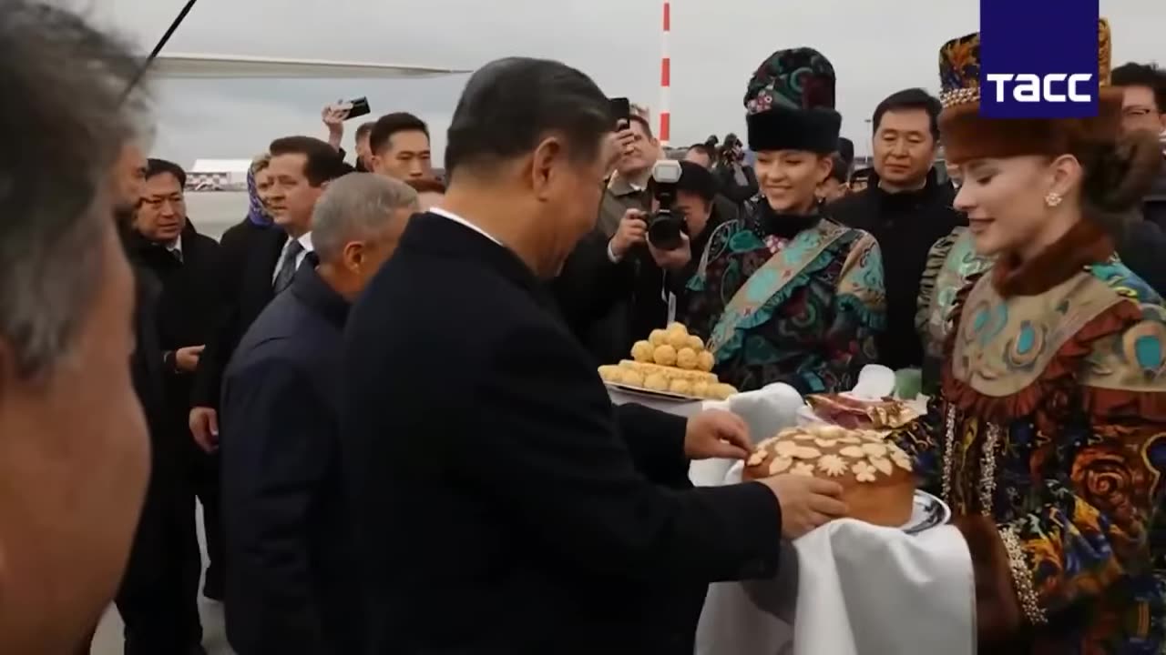 President Xi arrives Big Brics meeting in Kazan