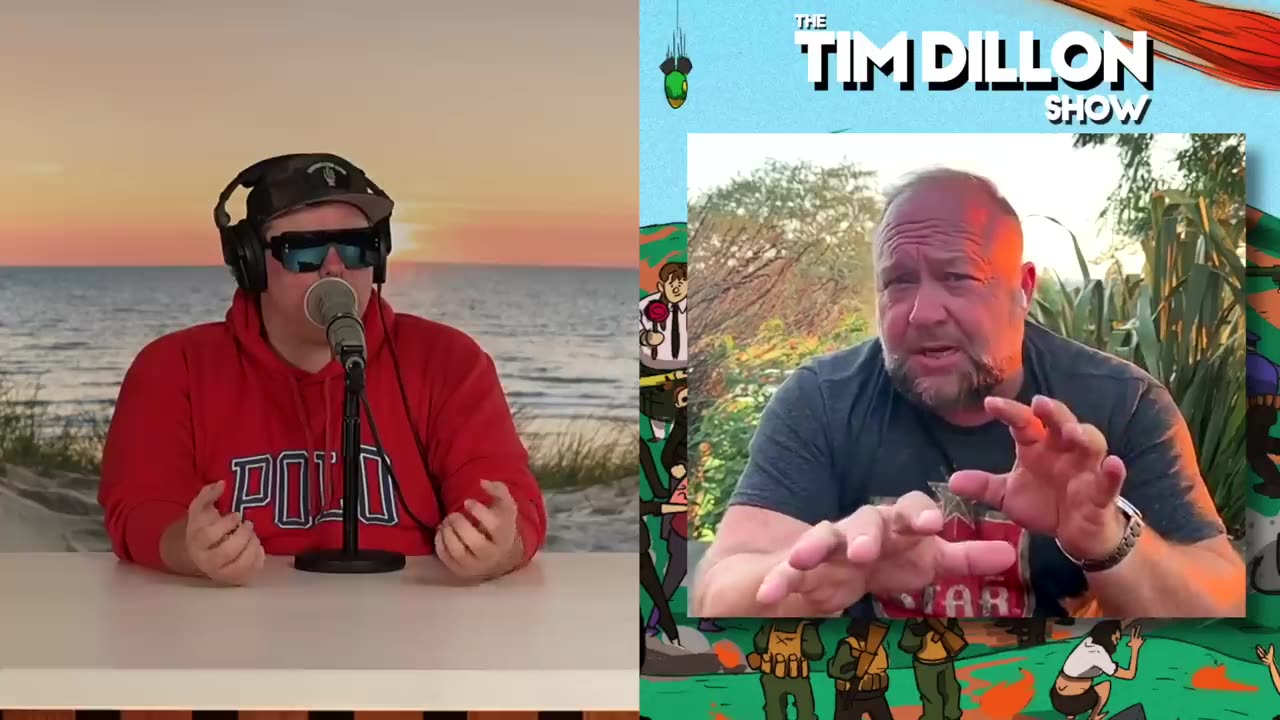 DONALD TRUMP ASSINATION TIM DILLON ALEX JONES