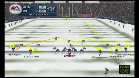 Madden NFL 2003 Franchise Year 6 Week 14 Vikings At Patriots