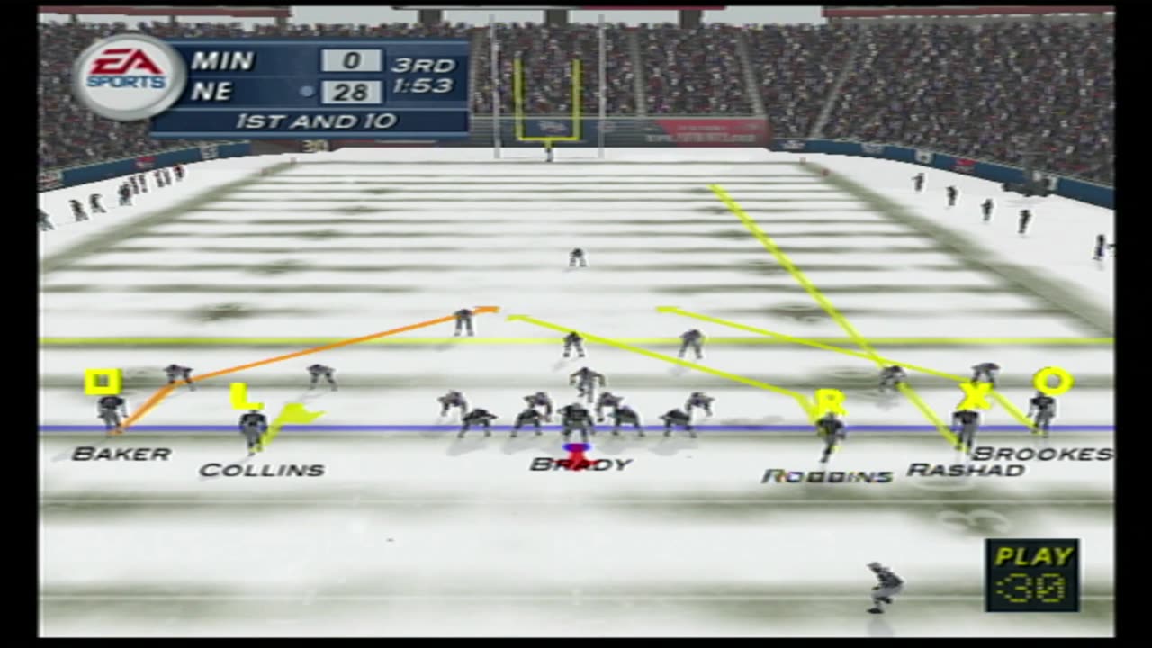 Madden NFL 2003 Franchise Year 6 Week 14 Vikings At Patriots