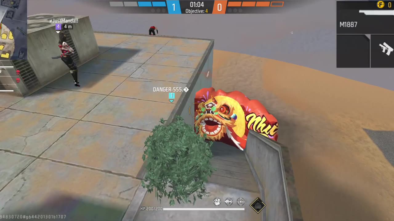 1 vs 4 clutch #free fire 🔥🔥 #trending #rumble