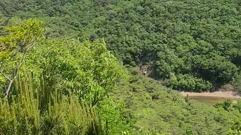 Beautiful scenery and buddhism