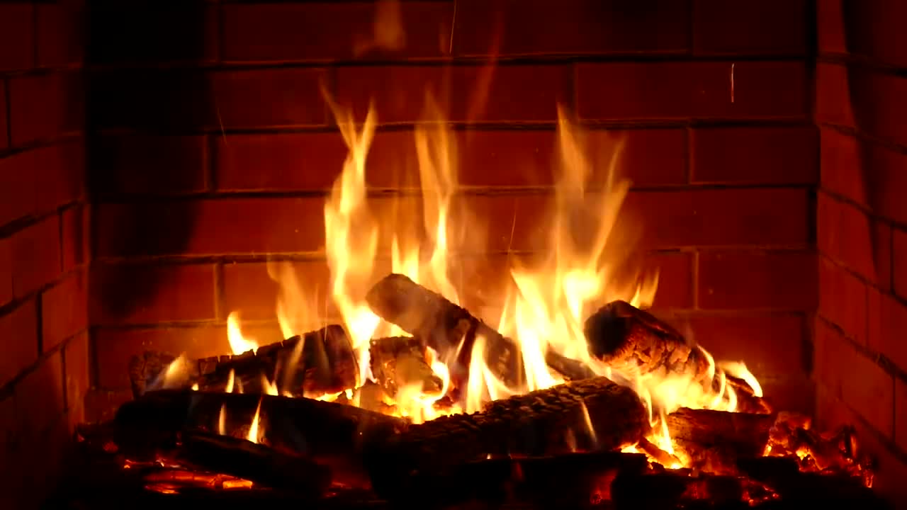 Nice Fireplace 10 hours HD