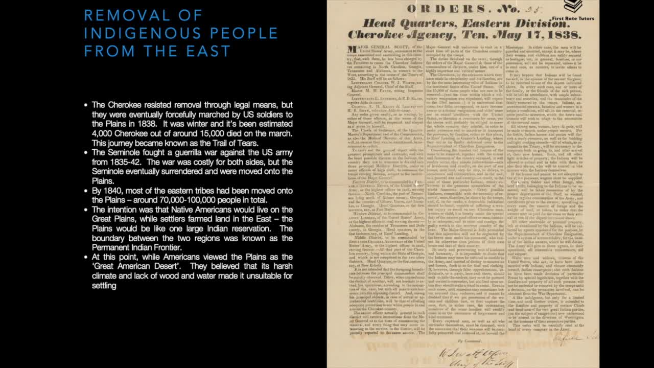 The history of the usa