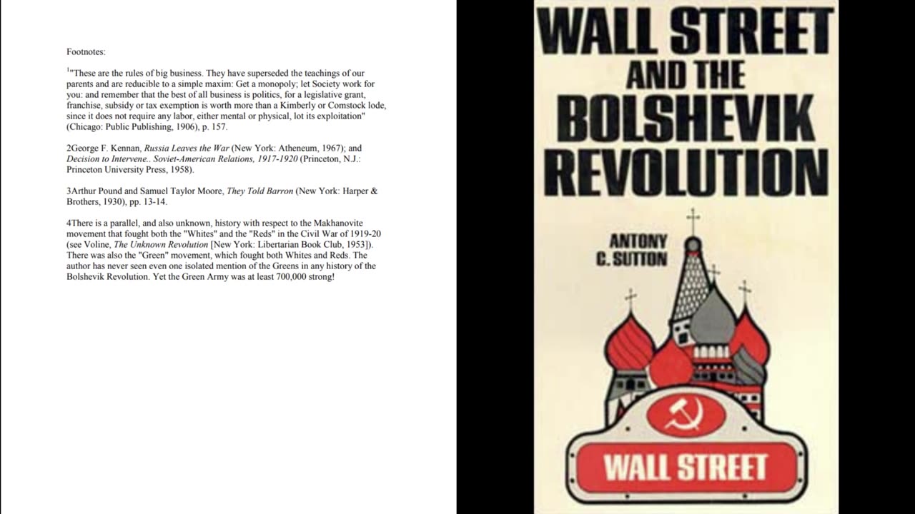 Jew's , Wallstreet and the bolshevik revolution part1