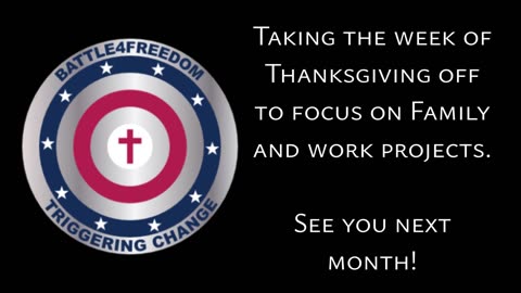 Time off in November 