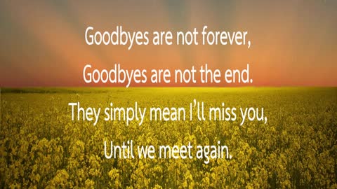 Goodbye Quotes