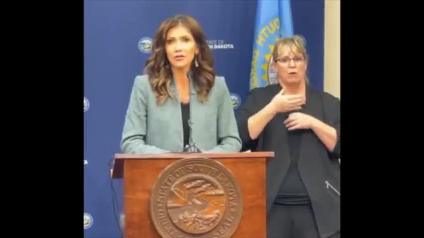 Gov. Kristi Noem (R-SD) Rips Vaccine Mandates, Touts Bill To Declare Medical, Religious, Natural Immunity Exemptions