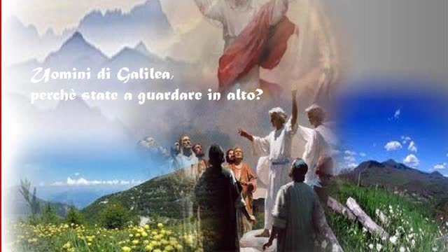 «Uomini di Galilea,perché state a guardare il cielo?Questo GESù,che è stato di tra voi ASSUNTO FINO AL CIELO,TORNERà UN GIORNO(sulle nuvole dal cielo),ALLO STESSO MODO in cui L'AVETE VISTO ANDARE IN CIELO».Atti 1,11