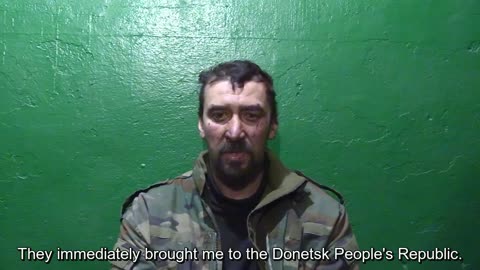 Ukrainian soldier tells how he was mobilised and sent to combat zone with no propper training.