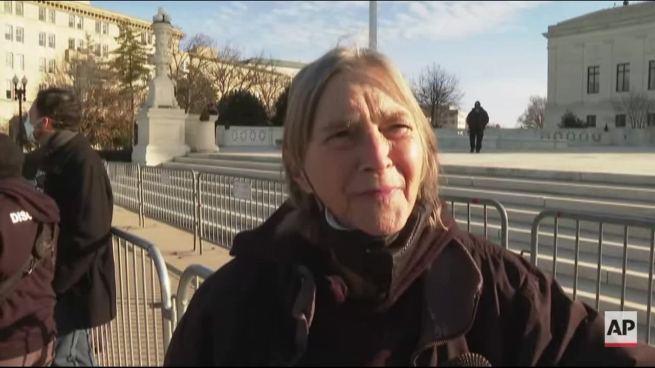 'Will They Kill Us?' Protester Rails Against Trump White Supremacy, Fascist Creep at Supreme Court