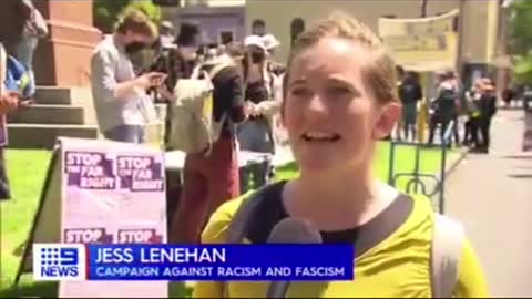 10000 Angry Protestors In Melbourne 12/12/2021