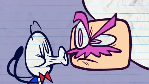 Pencilmate Faces Pencilmiss's DAD! | Animated Cartoons Characters | Animated Short Films