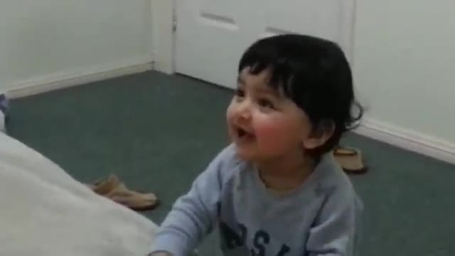 Baby Laughing At Home