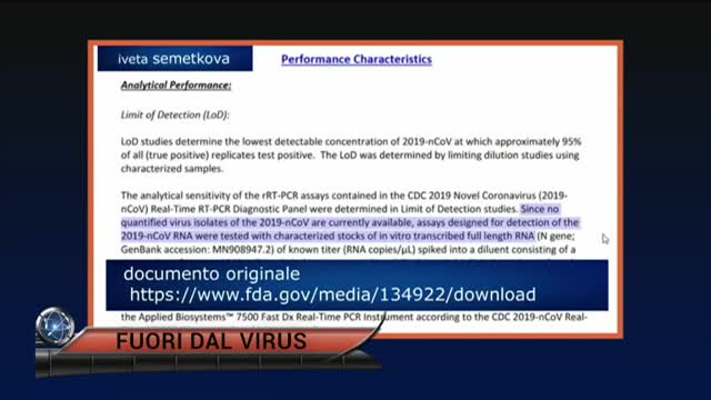 furoi dal virus cdc denunciato perche non ha mai isolato il virus