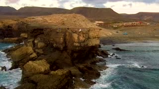 Best sunset in Fuerteventura (Canary Islands): La pared