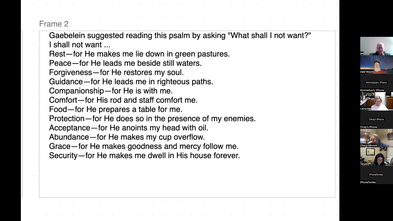 Psalms 23-24