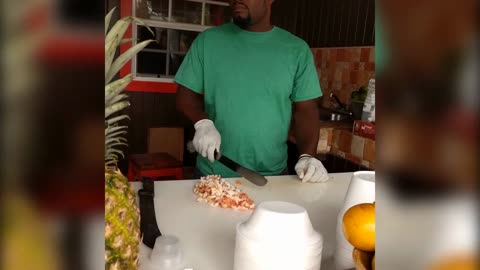 Bahamas conch salad