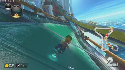 Mario Kart 8 Deluxe Switch Luigi Part 31 Ice Ice Outpost