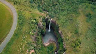 Beauty of Nature with waterfall