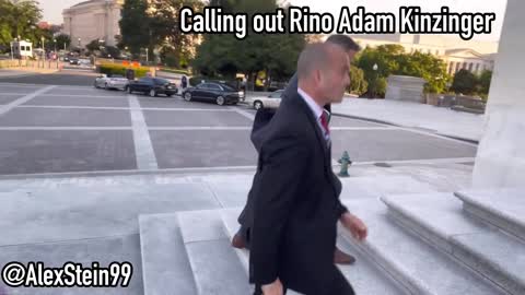 Adam Kinzinger Gets Roasted on Capitol Steps