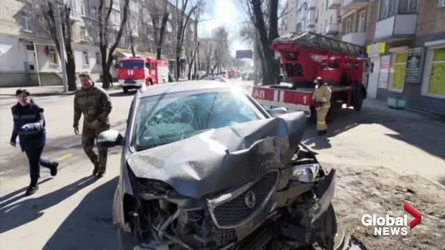Russia accuses Ukraine of deadly missile strike on Donetsk which Ukraine denies