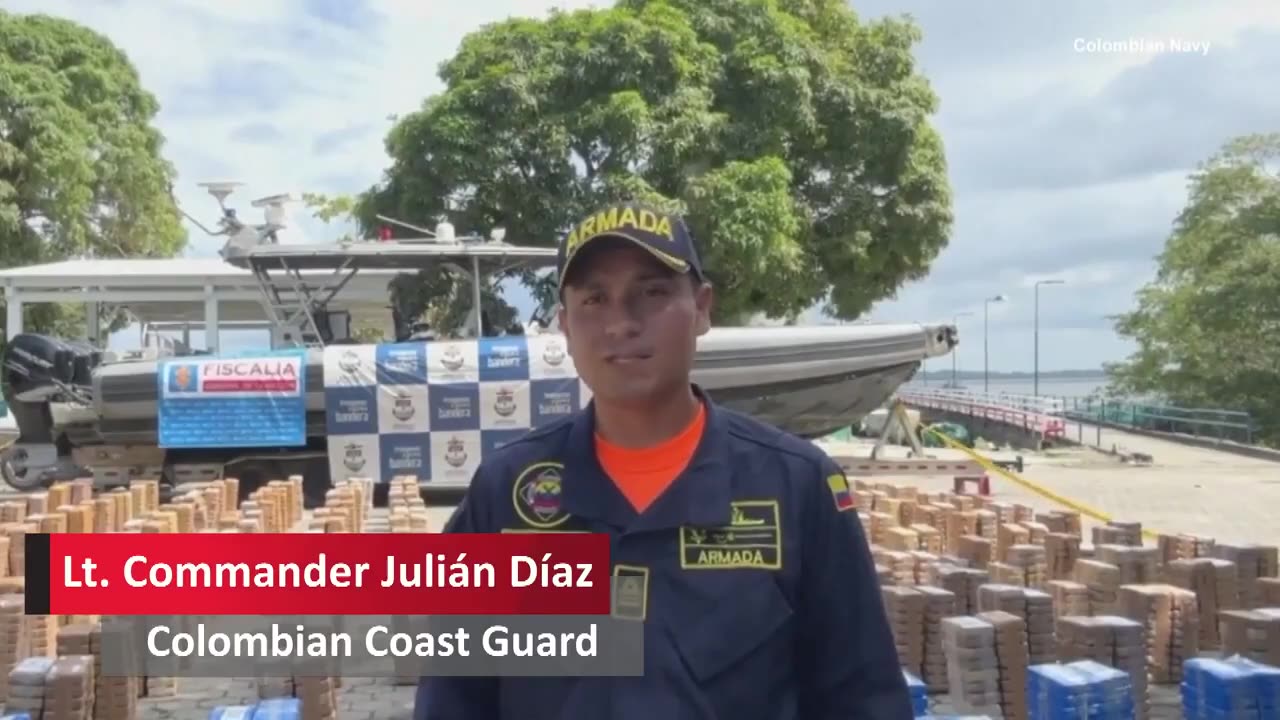 9,000 Pounds Of Cocaine Found In Semi-Submersible During Rescue Search Off Colombia