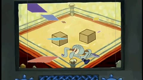 Squidward Reacts To Squidward Playing With Tiles