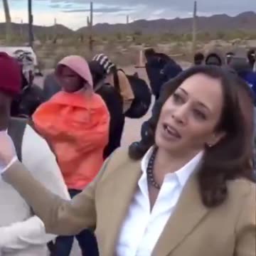 🤡 KAMALA MADE A CAMPAIGN STOP AT THE SOUTHERN BORDER TODAY 🤡