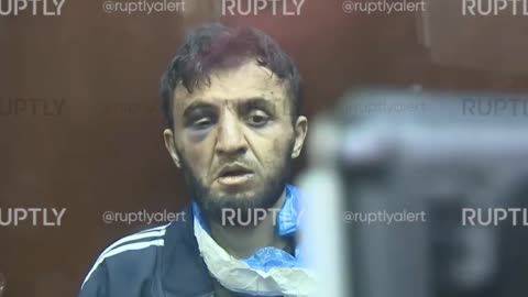 The first suspect in the Moscow Crocus Hall attack is in the courtroom