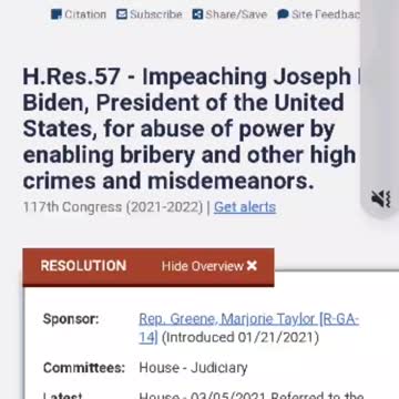 LINK TO TELL YOUR STATES REPRESENTATIVES TO SUPPORT THIS BILL TO #IMPEACHBIDEN #TRUMP2020
