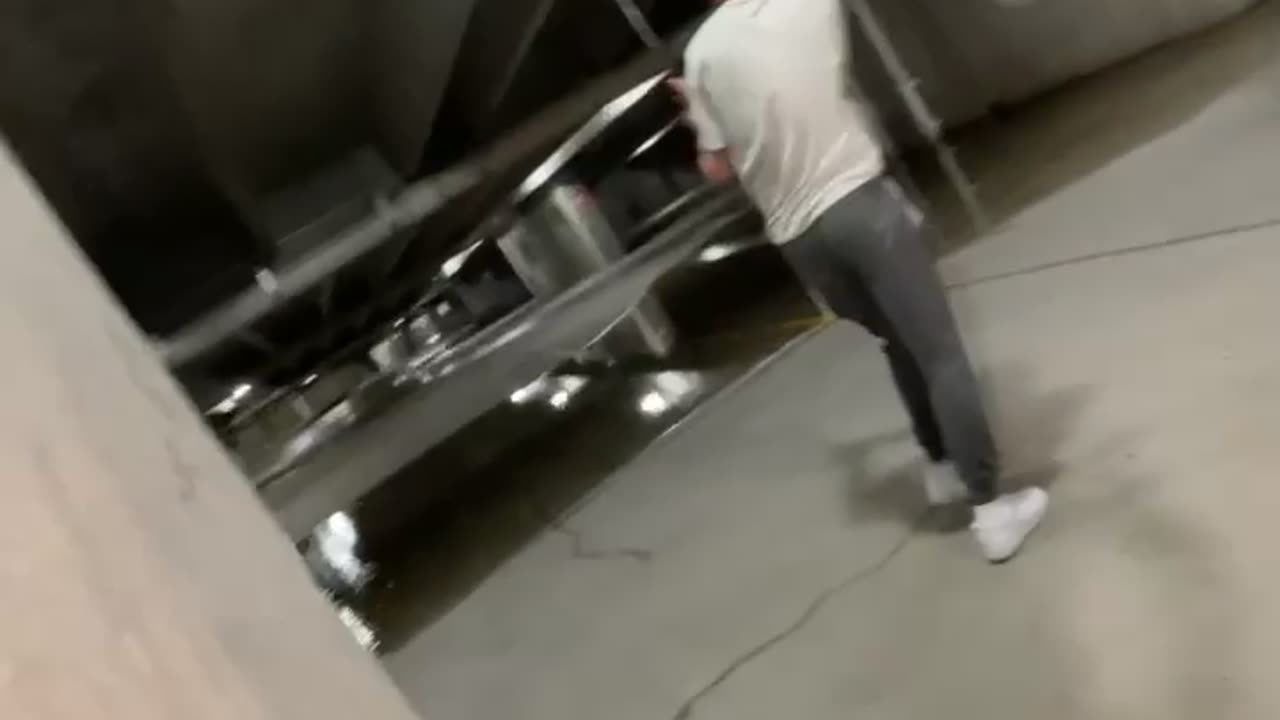 Hitting Golf Balls in a Multi-Story Parking Garage