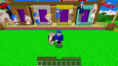 CẶP ĐÔI PHONG CẬN VÀ SAMMY LỚN LÊN TRONG MINECRAFT