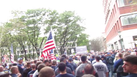 10-25-2021NYC Hold the Line March Metro Tech Brooklyn