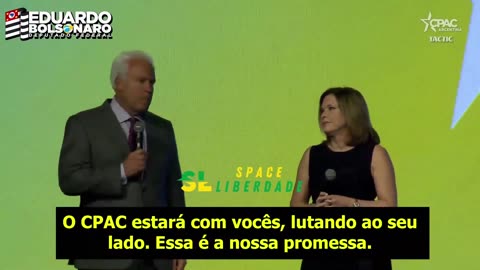 Matt Schlapp, Presidente do CPAC, faz forte discurso contra os comunistas e menciona a perseguição contra Bolsonaro! “O que está acontecendo com seu pai, Jair Bolsonaro, no Brasil, é uma desgraça!”, disse a Eduardo Bolsonaro.