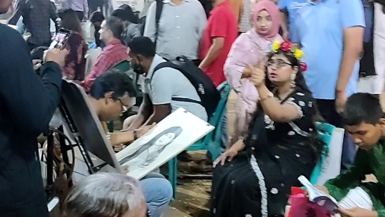 Figure drawing, Dhaka University of Bangladesh