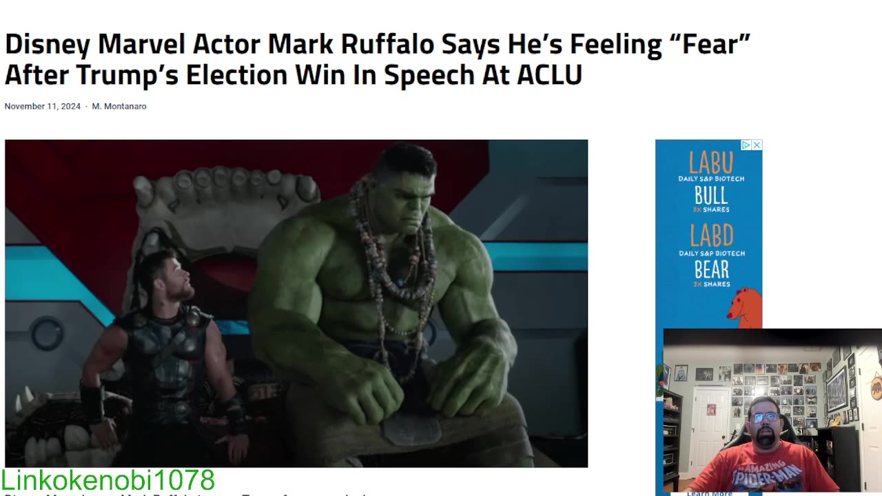 Mark Ruffalo Shares His Deepest Concerns After Trump's Presidential Victory
